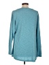 Quinee Teal Long Sleeve Top Size L - photo 2