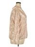 Grace Karin Metallic Gold Long Sleeve Blouse Size 2X - photo 4