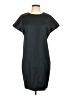 Etcetera Solid Black Casual Dress Size 4 - photo 1