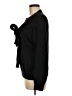 Line & Dot Black Cardigan Size M - photo 5