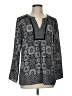 DR2 Gray Long Sleeve Blouse Size M - photo 1