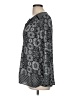 DR2 Gray Long Sleeve Blouse Size M - photo 5
