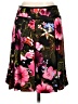Etcetera Floral Black Casual Skirt Size 0 - photo 2