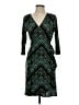 Emma & Michele Argyle Teal Cocktail Dress Size S - photo 1