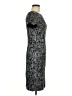 JS Collections 100% Polyester Paisley Gray Casual Dress Size 6 - photo 4