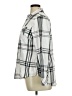 Cato 100% Cotton Plaid Silver Long Sleeve Button-Down Shirt Size XL - photo 5
