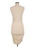 Unbranded Solid Tan Cocktail Dress Size M - photo 2