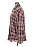 Fantaslook 100% Polyester Plaid Red Long Sleeve Blouse Size XL - photo 5