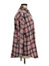 Fantaslook 100% Polyester Plaid Red Long Sleeve Blouse Size XL - photo 4