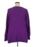 Chaps Purple Pullover Sweater Size 2X - photo 2