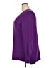 Chaps Purple Pullover Sweater Size 2X - photo 5