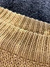 Unbranded Checkered-gingham Tan Pullover Sweater Size M (estimated) - photo 7
