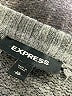 Express Solid Gray Turtleneck Sweater Size XS - photo 7