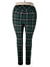 Torrid Plaid Green Active Pants Size 2X Plus (2) - photo 2