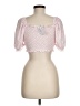 Miss Selfridge Pink Short Sleeve Blouse Size 6 - photo 2