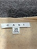 CAbi 100% Polyester Ivory Sleeveless Blouse Size XS - photo 7
