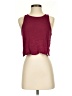Pins and Needles Burgundy Tank Top Size S - photo 1