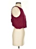 Pins and Needles Burgundy Tank Top Size S - photo 4