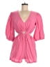 1.State Solid Pink Romper Size M - photo 1