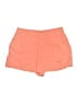 Nine West 100% Cotton Solid Orange Shorts Size L - photo 1