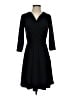 Nik and Nash Solid Black Casual Dress Size S - photo 1