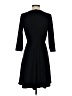 Nik and Nash Solid Black Casual Dress Size S - photo 2