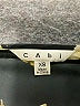 CAbi 100% Polyester Gold Black Sleeveless Blouse Size XS - photo 7
