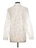 Gap Floral Ivory Long Sleeve Blouse Size L - photo 2