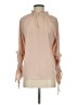 Navy Days Tan 3/4 Sleeve Blouse Size S - photo 1