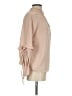 Navy Days Tan 3/4 Sleeve Blouse Size S - photo 4