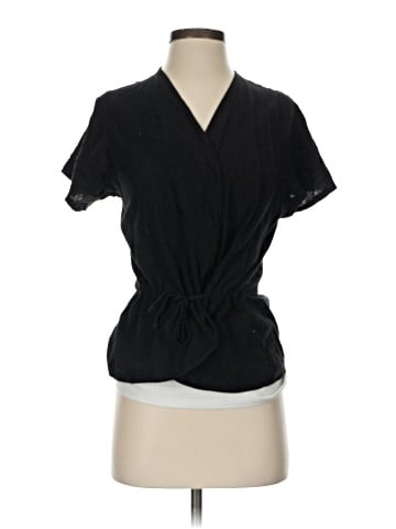 Plume and Thread Short Sleeve Blouse (view 1)