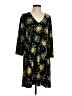Monki Print Black Casual Dress Size S - photo 1