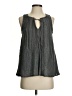 Meadow Rue Gray Sleeveless Blouse Size S - photo 1