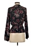 Express 100% Polyester Black Long Sleeve Blouse Size S - photo 2