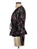 Express 100% Polyester Black Long Sleeve Blouse Size S - photo 5