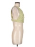 Shein 100% Polyester Yellow Sleeveless Top Size 6 - photo 4