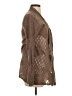 Eileen Fisher 100% Alpaca Brown Kimono Size S - photo 4