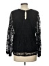Maurices 100% Polyester Black Long Sleeve Blouse Size L - photo 2