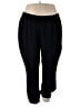 Lane Bryant 100% Polyester Solid Black Active Pants Size 22 - photo 1