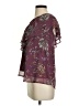 Eclair 100% Polyester Burgundy Sleeveless Blouse Size S - photo 5
