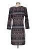 Angie Paisley Gray Casual Dress Size S - photo 2
