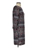 Angie Paisley Gray Casual Dress Size S - photo 4