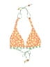Coco Rave Print Orange Swimsuit Top Size XL - photo 1