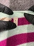Soft Surroundings Stripes Purple Pullover Sweater Size S - photo 8