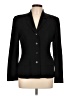 INC International Concepts 100% Wool Black Wool Blazer Size 10 - photo 1