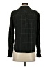 Paige 100% Viscose Plaid Black Long Sleeve Button-Down Shirt Size S - photo 2
