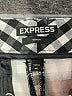 Express Checkered-gingham Ivory Casual Pants Size 8R - photo 7