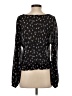 Zara Black 3/4 Sleeve Blouse Size S - photo 2