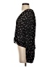 Zara Black 3/4 Sleeve Blouse Size S - photo 5