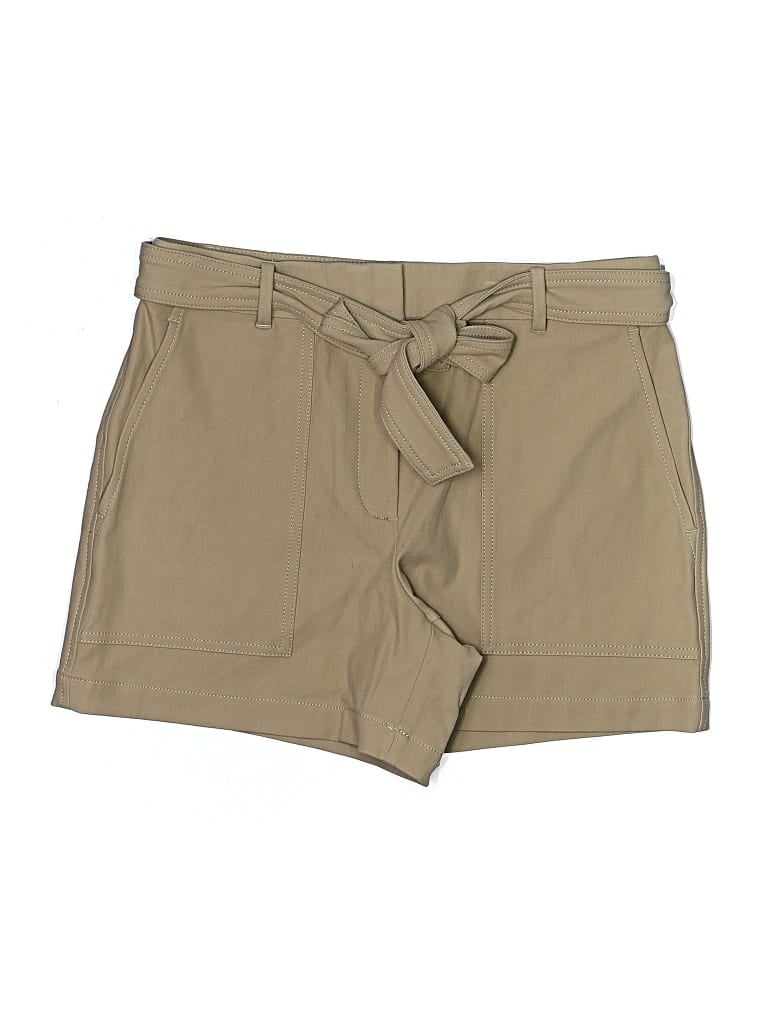 Ann Taylor Khaki Shorts In Brown